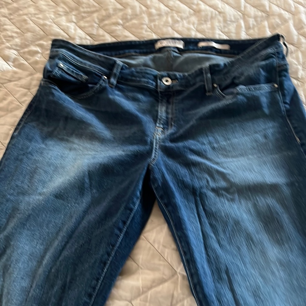 Guess mid blue boot cut jeans